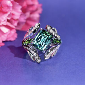 Bold Indicolite Cocktail Ring